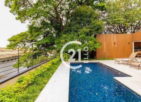 Imagem Casa em rua fechada, 608m², 3 suítes, Jardim Guedala