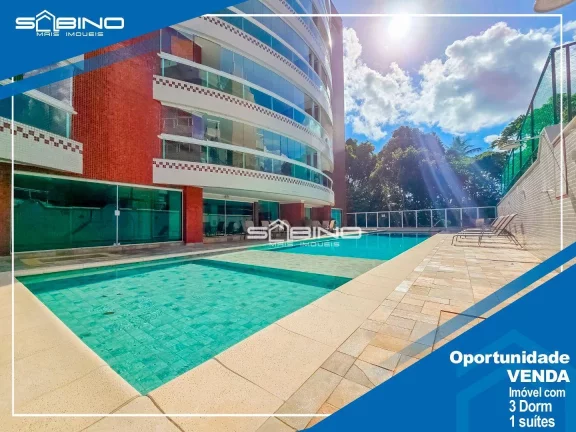 Imagem Apartamento à venda, com 3 dormitórios 1 suíte 117m², 2 vagas - na Riviera de São Lourenço