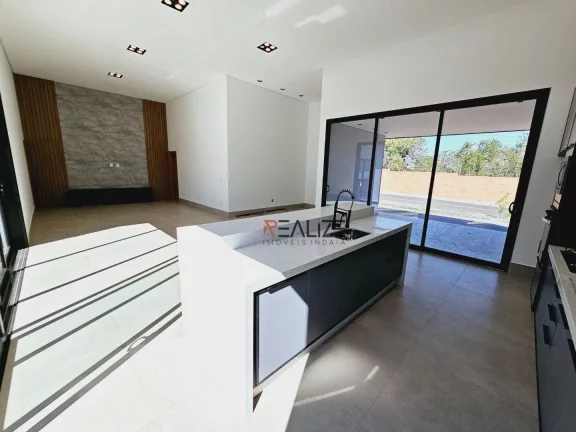 Imagem Casa com 3 suítes e piscina à venda, 190 m² por R$ 1.590.000 - Condomínio Fechado - Indaiatuba/SP