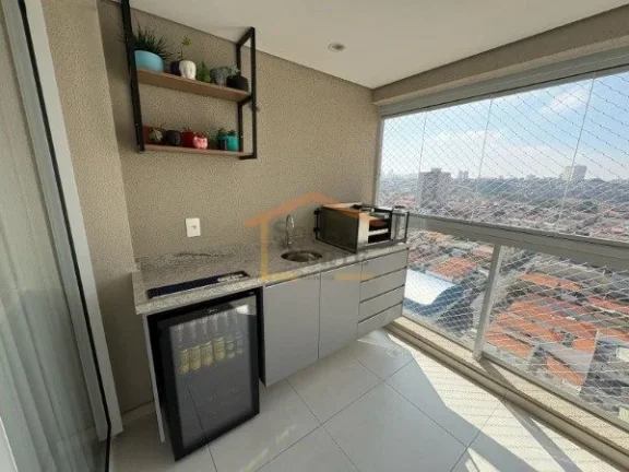 Imagem Apartamento de 87 m², com 3 dormitórios, sendo 1 suite,1 banheiro social, andar alto, recém-entre...