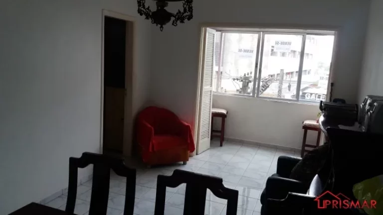 Imagem Vende-se apartamento Frente 2 dormitorios Gonzaga 1 vaga