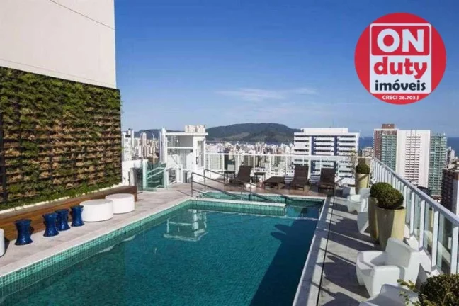 Imagem Cobertura com 2 dormitórios para alugar, 97 m² por R$ 1.591.340,00/mês - Boqueirão - Santos/SP