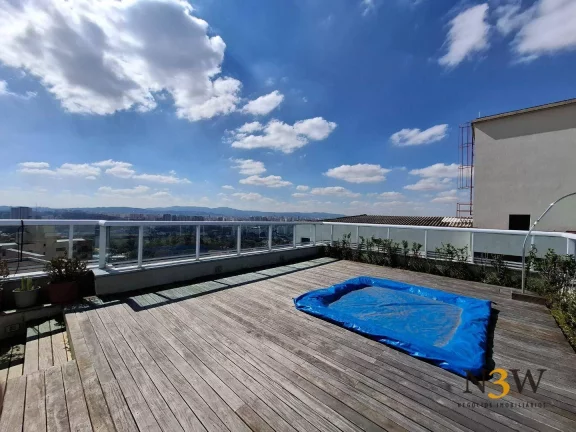 Imagem Cobertura duplex à venda na Vila Leopoldina São Paulo SP com 3 suítes, 5 vagas de garagem, vista panorâmica e 282m²