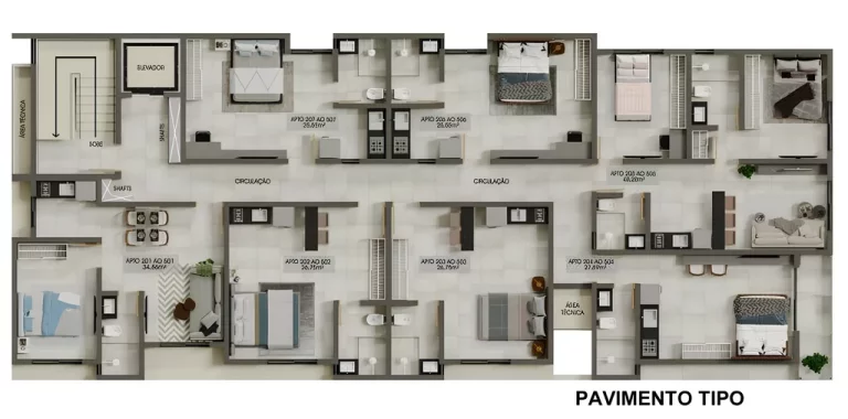 Imagem Apartamento à venda no bairro Intermares - Cabedelo/PB