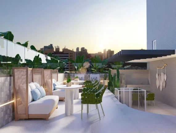 Imagem Apartamento Garden à venda, 22 m² por R$ 376.885,00 - Tambaú - João Pessoa/PB