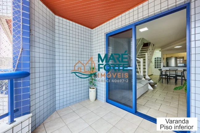 Imagem Cobertura duplex, 50 metros da orla da Praia Grande