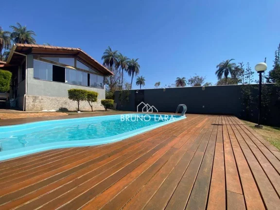 Imagem Sítio com 5 dormitórios à venda, 1870 m² por R$ 1.600.000,00 - Vivendas Santa Mônica - Igarapé/MG
