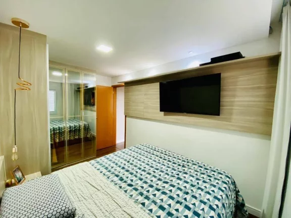 Imagem Apartamento com 2 dormitórios à venda, 52 m² por R$ 460.000 - Vila Humaitá - Santo André/SP