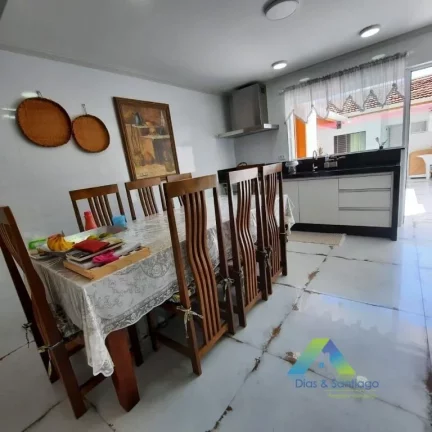 Imagem RUDGE RAMOS SOBRADO 162 METROS, 3 DORMITORIOS, 2 VAGAS ESPAÇO GOURMET com ótima localização e valor !!!
