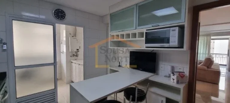 Imagem Apartamento com 129m², dispõe de 3 dormitórios, sendo 3 suites com armários, sala dois ambientes...
