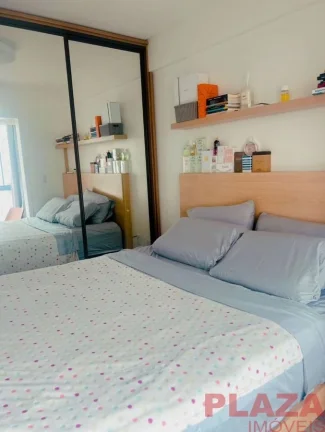 Imagem 2 Quartos | 1 Vaga | 300m da Praia | Mobiliado | Decorado