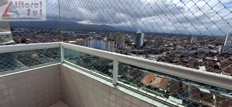 Imagem Apartamento à venda na Vila Assunção, Praia Grande-SP: 1 quarto, 1 sala, 1 banheiro, 1 vaga, 42m² de área!