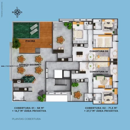 Imagem Apartamento para comprar no Bessa em João Pessoa/PB
