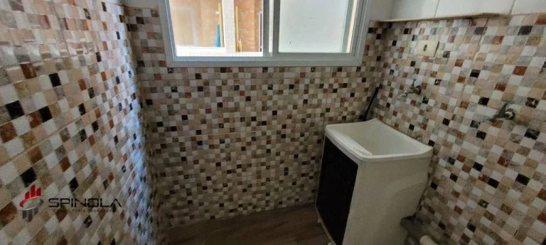 Imagem Apartamento com 1 dormitório à venda, 36 m² por R$ 325.000,00 - Caiçara - Praia Grande/SP