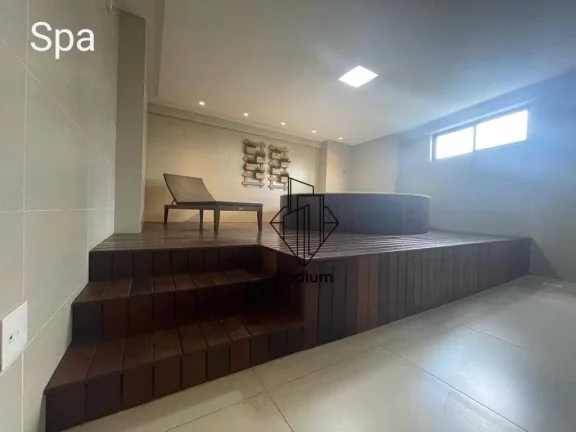 Imagem Apartamento com varanda/sacada gourmet, móveis projetados e vista para o mar em condomínio club no Altiplano Cabo Branco -AP2825.