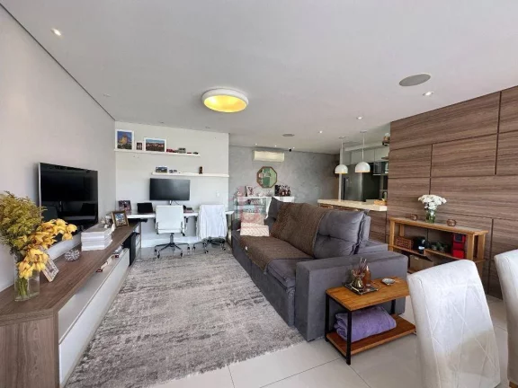 Imagem Apartamento mobiliado com 1 dormitório suíte à venda no Brooklin