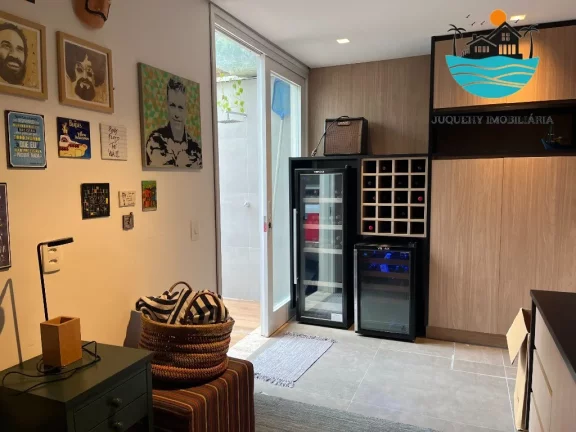 Imagem Casa em condomínio pé na areia, à venda em Juquehy com 5 suítes, piscina privativa e 340m² de área construída | Juquehy Imobiliária