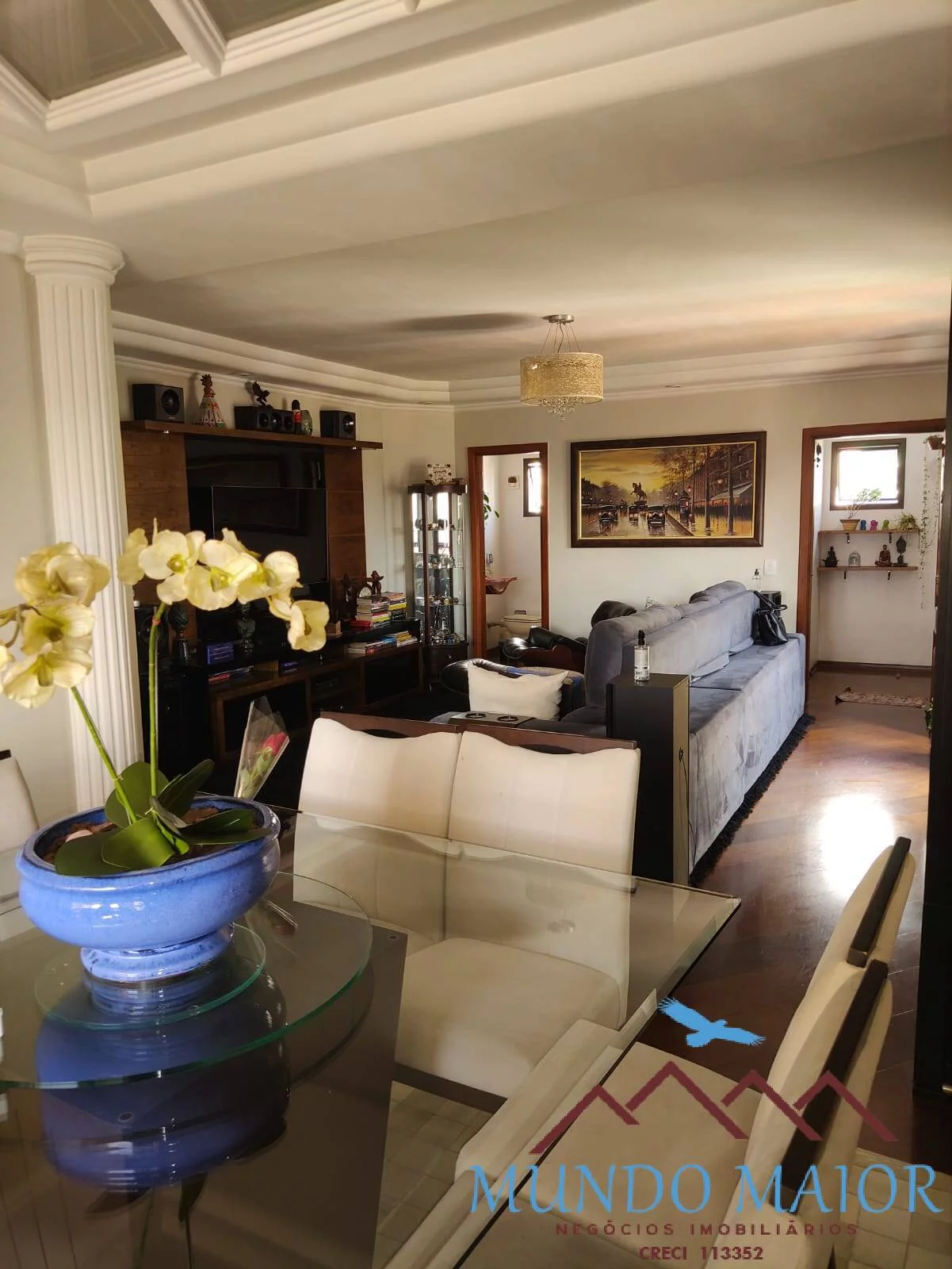 Imagem Apto com 3 quartos e 1 suite e 2 vagasa 150 m Porteira fechada B.Jardim