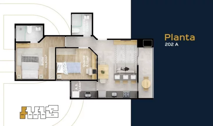 Imagem Residencial Privilege na Meia Praia, Navegantes, SC