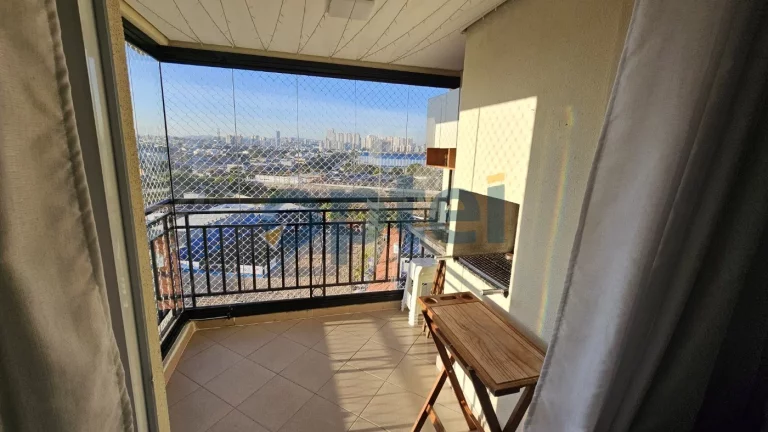 Imagem Apartamento de 2 dorms (suíte), 1 vaga com churrasqueira à carvão no condominio Exuberance Club