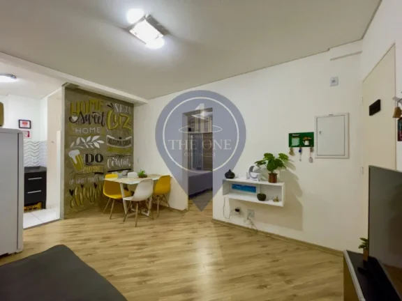 Imagem Apartamento à venda em São Paulo - SP, República 1 quarto, 2 salas, 1 banheiro, 39,00m² de área.