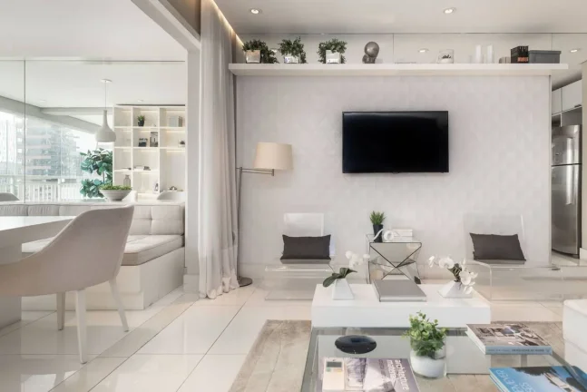 Imagem Flat disponível para locação no Horizonte JK Residencial na Vila Nova Conceição, com 54m², 1 dormitório e 1 vaga