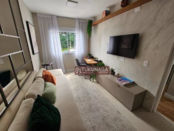 Imagem Apartamento com 2 quartos à venda, 56 m² por R$ 430.000 - Vila Galvão - Guarulhos/SP