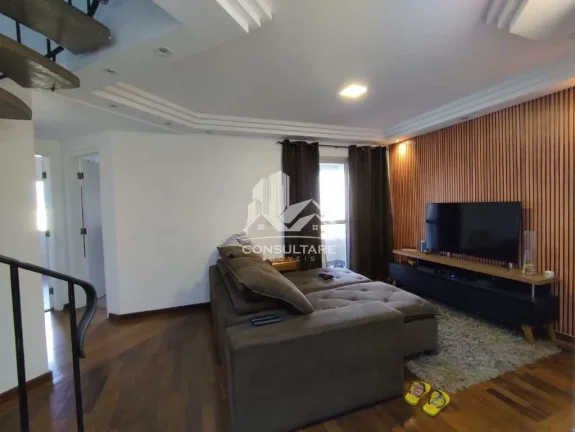 Imagem Cobertura com 3 dorms, Encruzilhada, Santos - R$ 710 mil, Cod: 4975