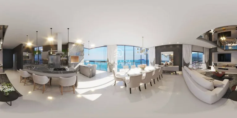 Imagem Apartamentos 4 Quartos- frente ao mar- centro Balneário Piçarras - SC - Unique Home