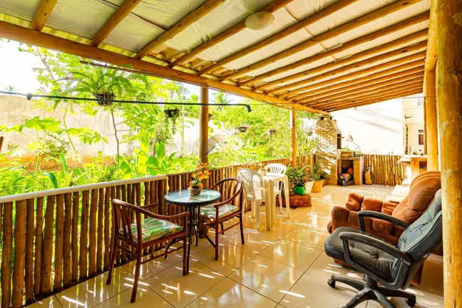 Imagem Apartamento Garden no Reserva Parque com jardim de inverno coberto e churrasqueira privativa. Condo