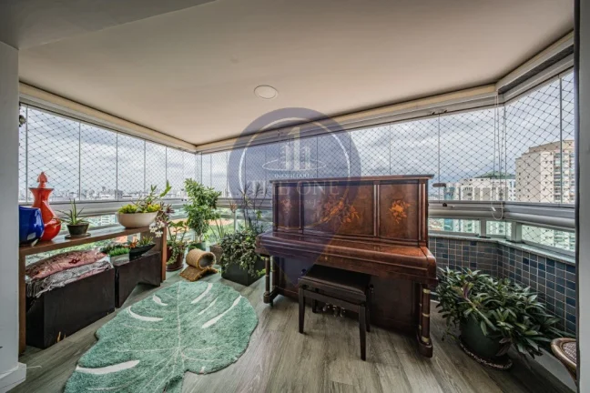 Imagem Impecável apartamento de 3 quartos e 3 suítes no Ipiranga, São Paulo - 130m², 2 salas, 5 banheiros e 3 vagas de garagem