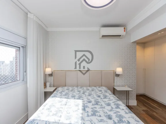 Imagem Apartamento brooklin novo Alto Padrão andar alto vista livre reformado