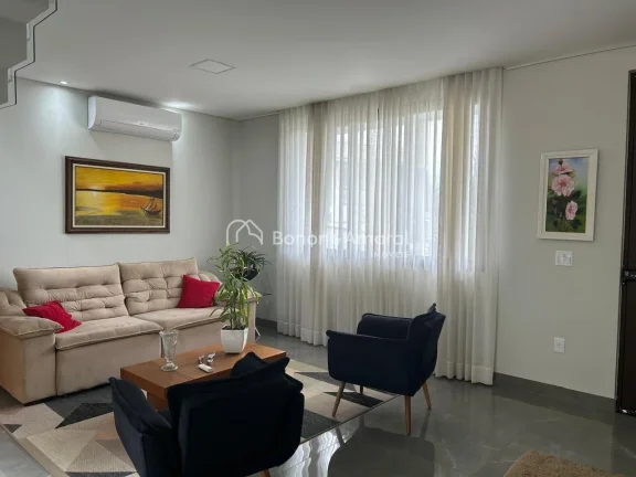 Imagem Sobrado à venda no Residencial Villa do Sol :
 Com 287 m² de área construída - 4 dormitórios e ...