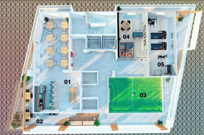 Imagem APARTAMENTO COM 48.05 m² - GUILHERMINA - PRAIA GRANDE SP