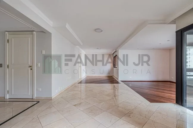 Imagem Apartamento para locação em Moema, São Paulo-SP: 3 quartos, 3 suítes, 4 salas, 5 banheiros, 4 vagas, 220m².
