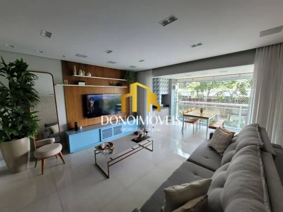 Imagem Belíssimo apartamento de 93 metros!! Com 3 dormitórios, 1 suíte com móveis planejados, sala 2 am...