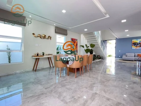 Imagem Casa com 3 dormitórios à venda, 283 m² por R$ 3.100.000,00 - Lundceia - Lagoa Santa/MG