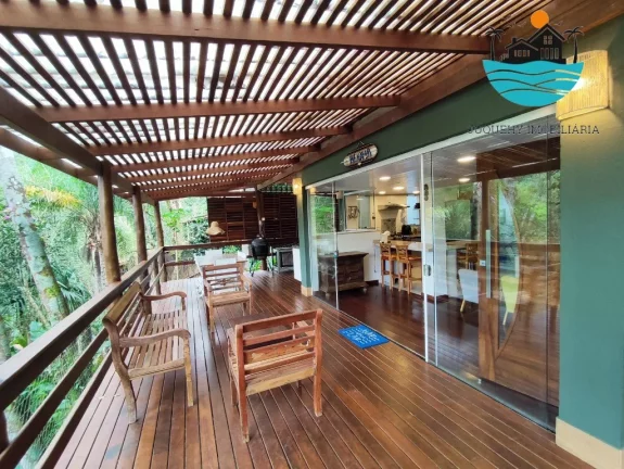 Imagem Casa a Venda em Juquehy em meio a Mata - Condomínio, 4 quartos, Varanda Gourmet com vista para mata, 150m² de área construída | Juquehy Imobiliária