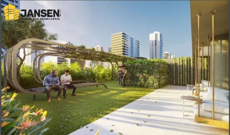 Imagem ECO JARDINS, APARTAMENTOS C/02 E 03 QUARTOS ENTRE PARQUE PARAYBA II E O MAR