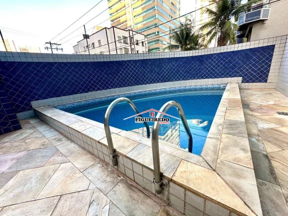Imagem Apartamento com 1 dormitório à venda, 48 m² por R$ 330.000 - Vila Guilhermina - Praia Grande/SP