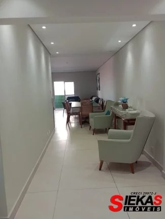 Imagem Venda de Apartamento de 2 Quartos com Vaga de Garagem em Praia Grande-SP no Bairro Caiçara - 90m² de Área