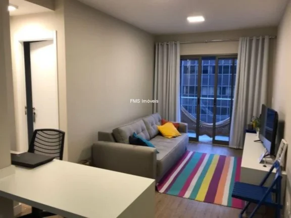 Imagem Oportunidade única: Apartamento à venda na Consolação, São Paulo-SP! 1 quarto, 1 sala, 1 banheiro, 1 vaga, 49m².