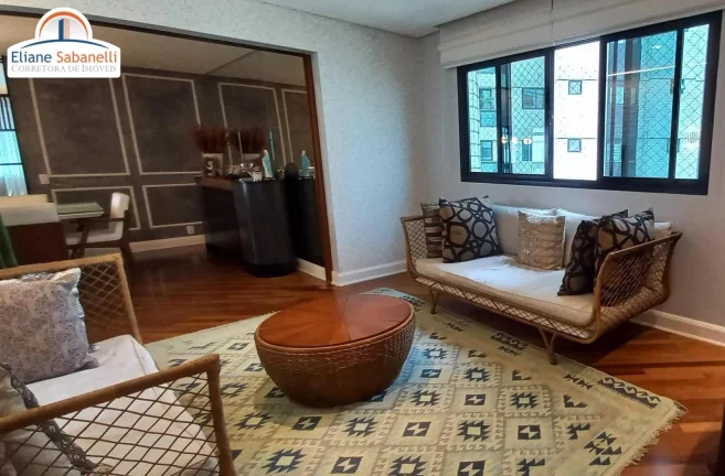 Imagem Apartamento à venda 4 suítes, 288m, 3 vagas andar alto lazer no Panamby