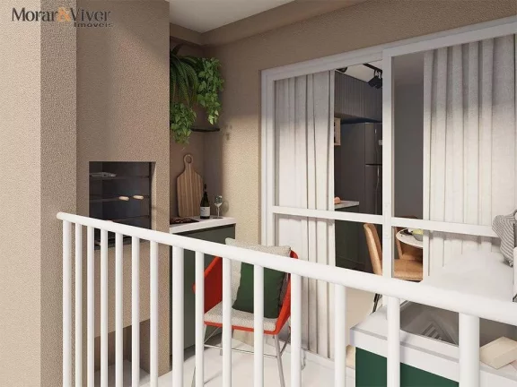 Imagem Apartamento para Venda em Pinhais, Vargem Grande, 2 dormitórios, 1 banheiro, 1 vaga