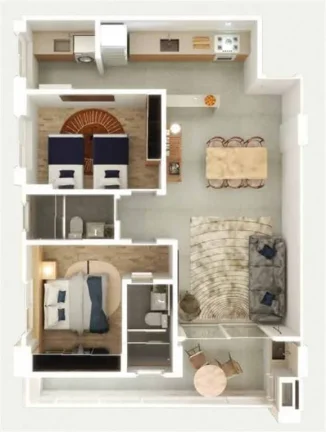Imagem APARTAMENTO COM 73.6 m² - GUILHERMINA - PRAIA GRANDE SP