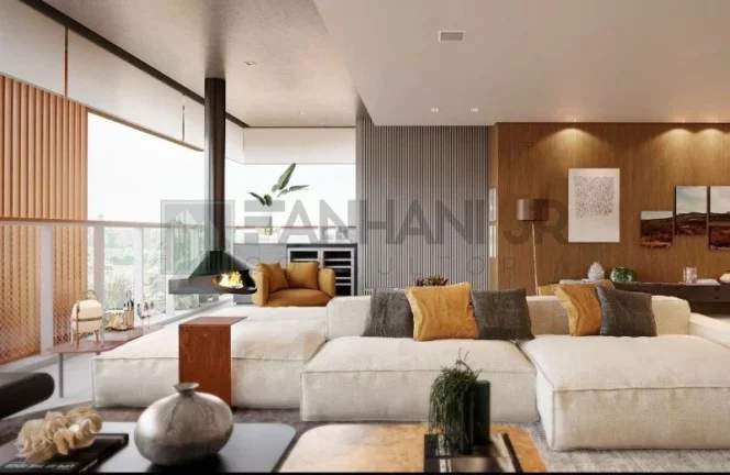 Imagem Apartamento à venda no Brooklin, São Paulo-SP: 3 quartos, 2 suítes, 3 salas, 4 banheiros, 3 vagas de garagem!