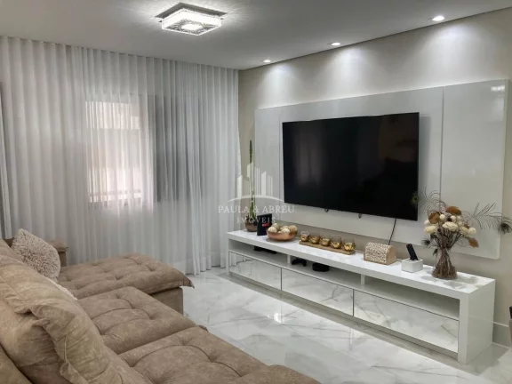 Imagem Vendo Apartamento de Alto Padrão (Fica Tudo) 3 Suítes, 122m², 5 Banheiros, Sala 3 Ambientes, Lazer Completo no melhor bairro de Santo André, Jardim
