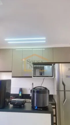 Imagem Apartamento com 43 m², com 2 dormitórios, sala de estar e jantar integradas, cozinha funcional e s...