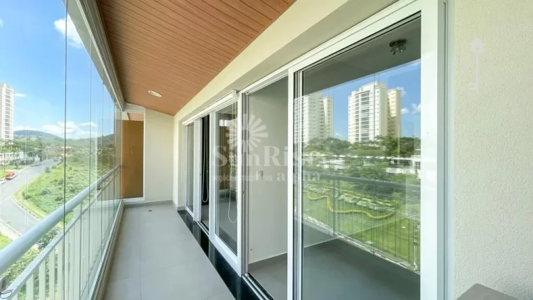 Imagem Apartamento semi-mobiliado para alugar Alphaville - Tamboré com 1 suíte e 1 vaga - 50m² | R$4.684,00 pacote - Santana de Parnaíba/SP