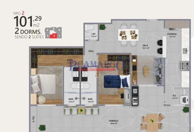 Imagem Apartamento Padrão
